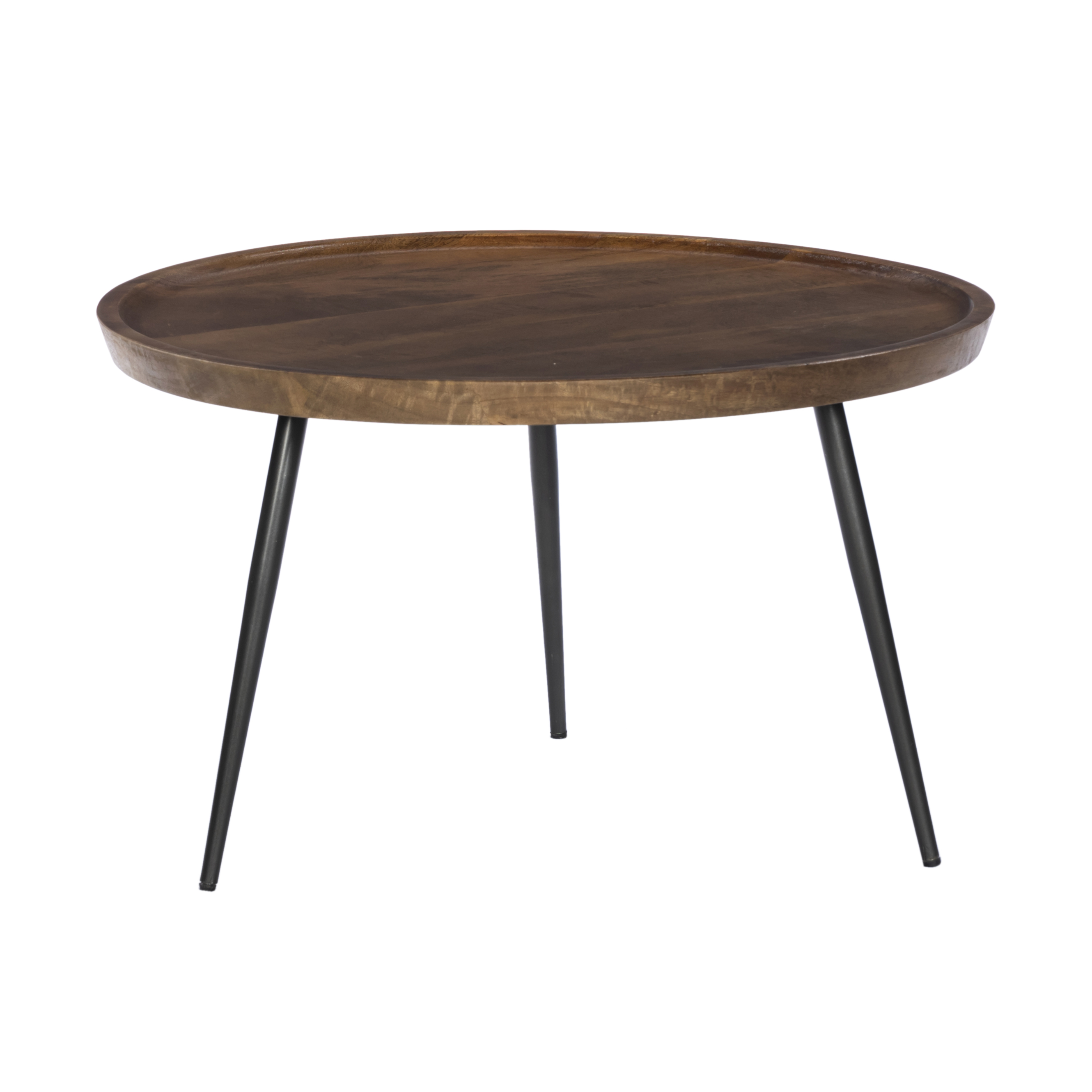 Lounge Table Round Pencil Leg 87 Mango