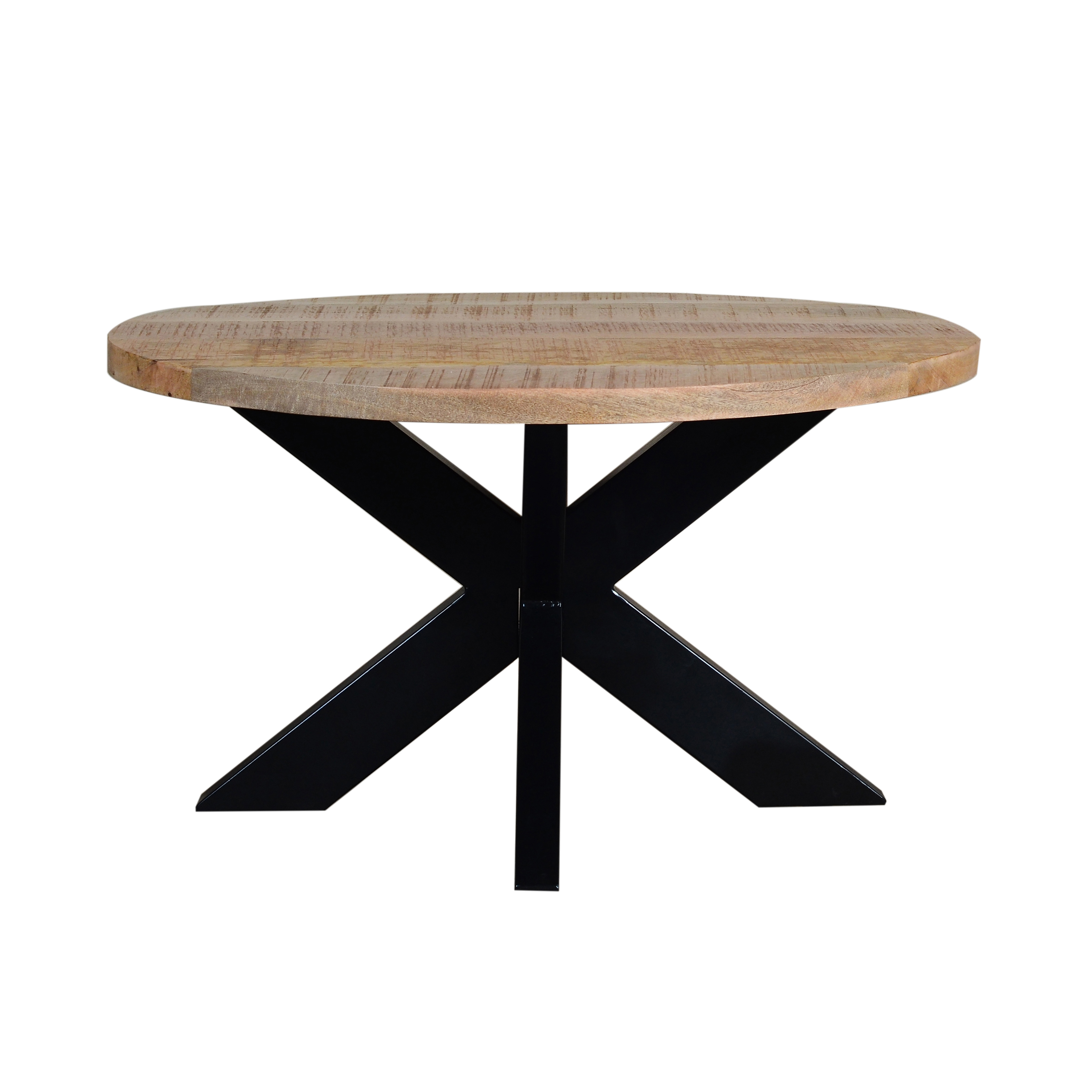 Coffee Table Round Spider Leg 80 Mango