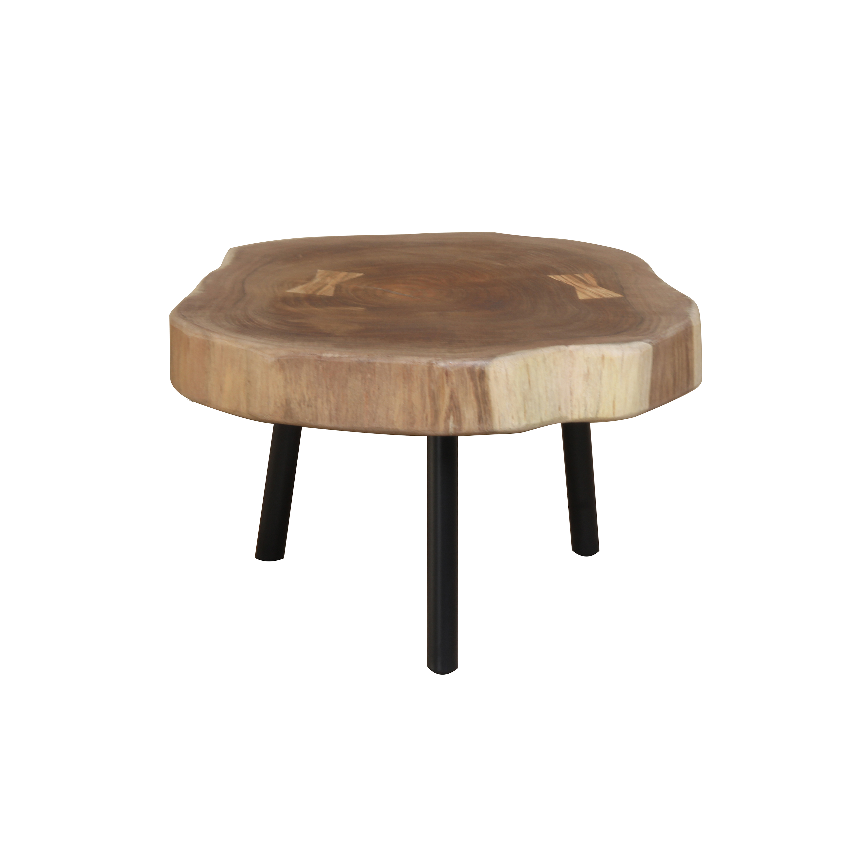 Coffee Table Round Singal Log 80 Acacia