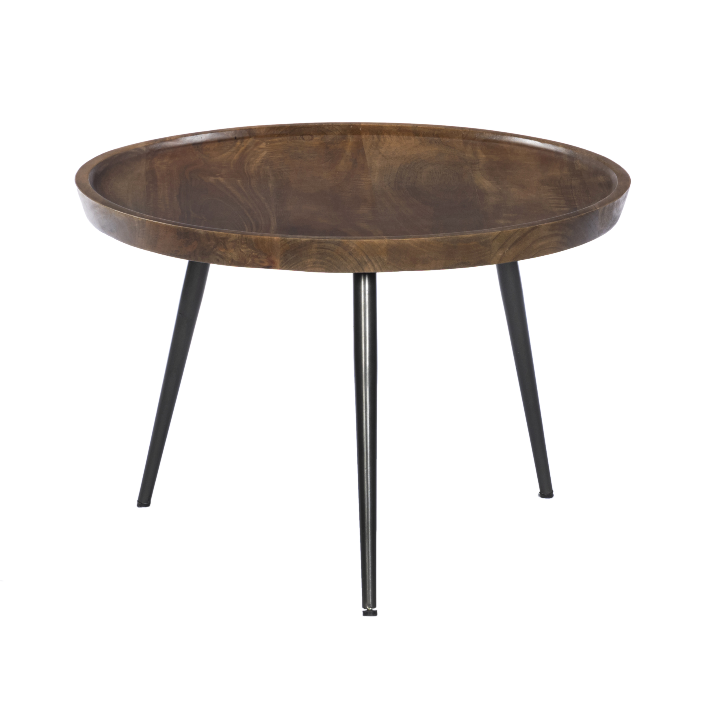 Lounge Table Round Pencil Leg 60 Mango