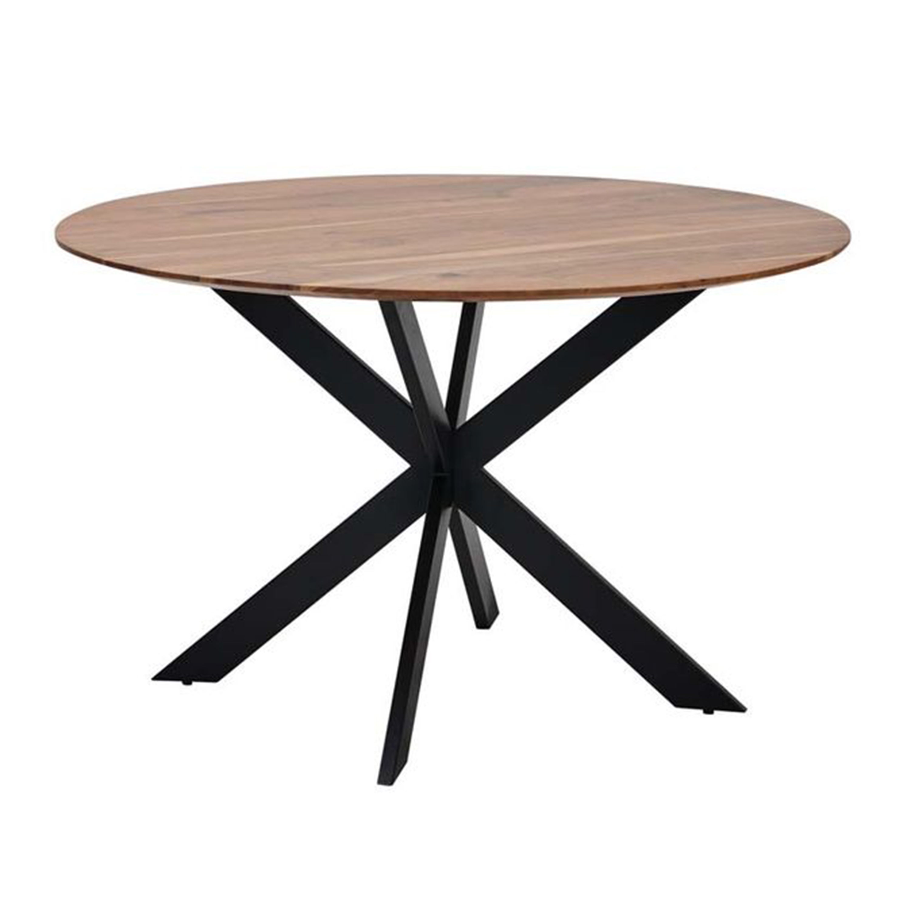 Dining Table Round Swiss Edge 130 Acacia
