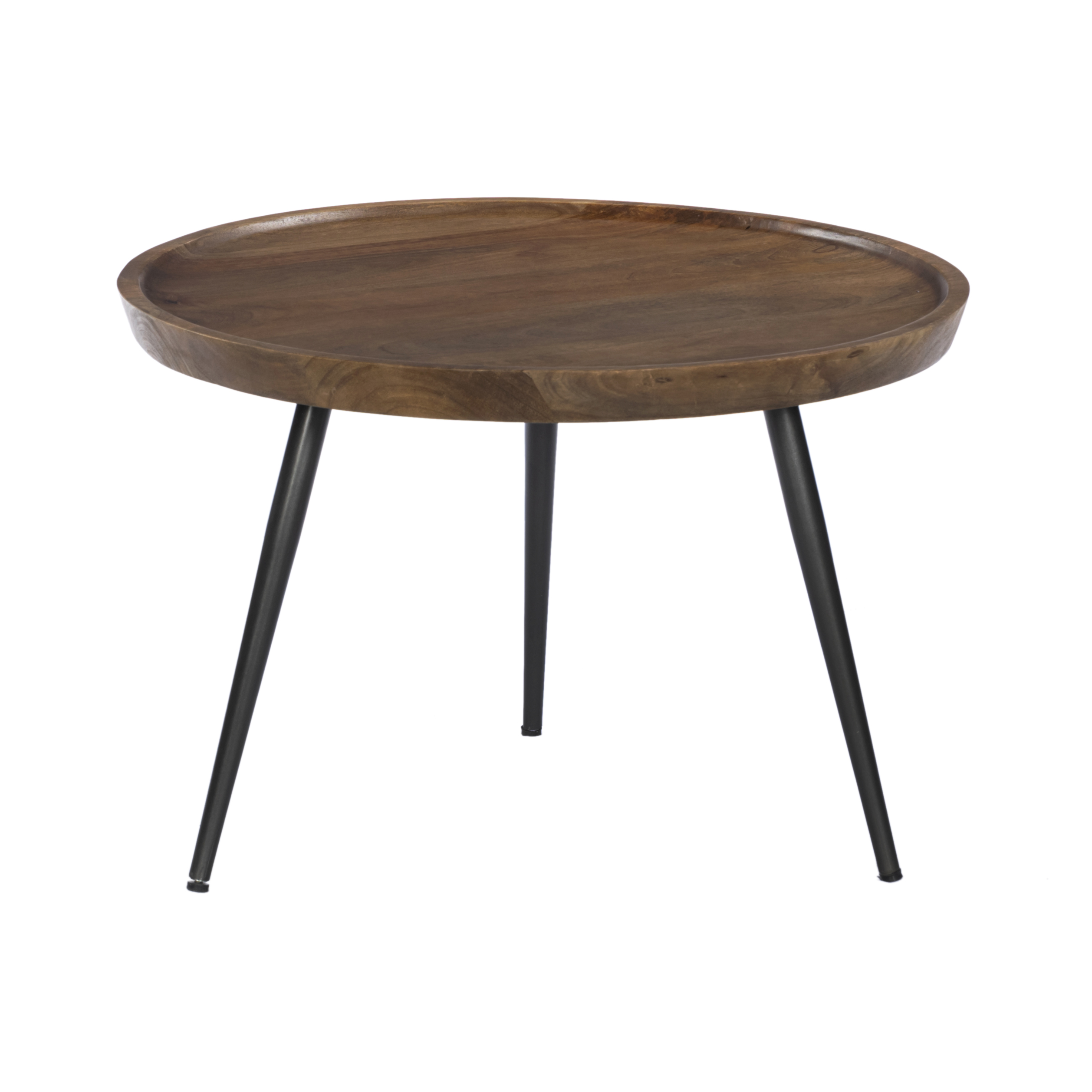 Lounge Table Round Pencil Leg 60 Mango