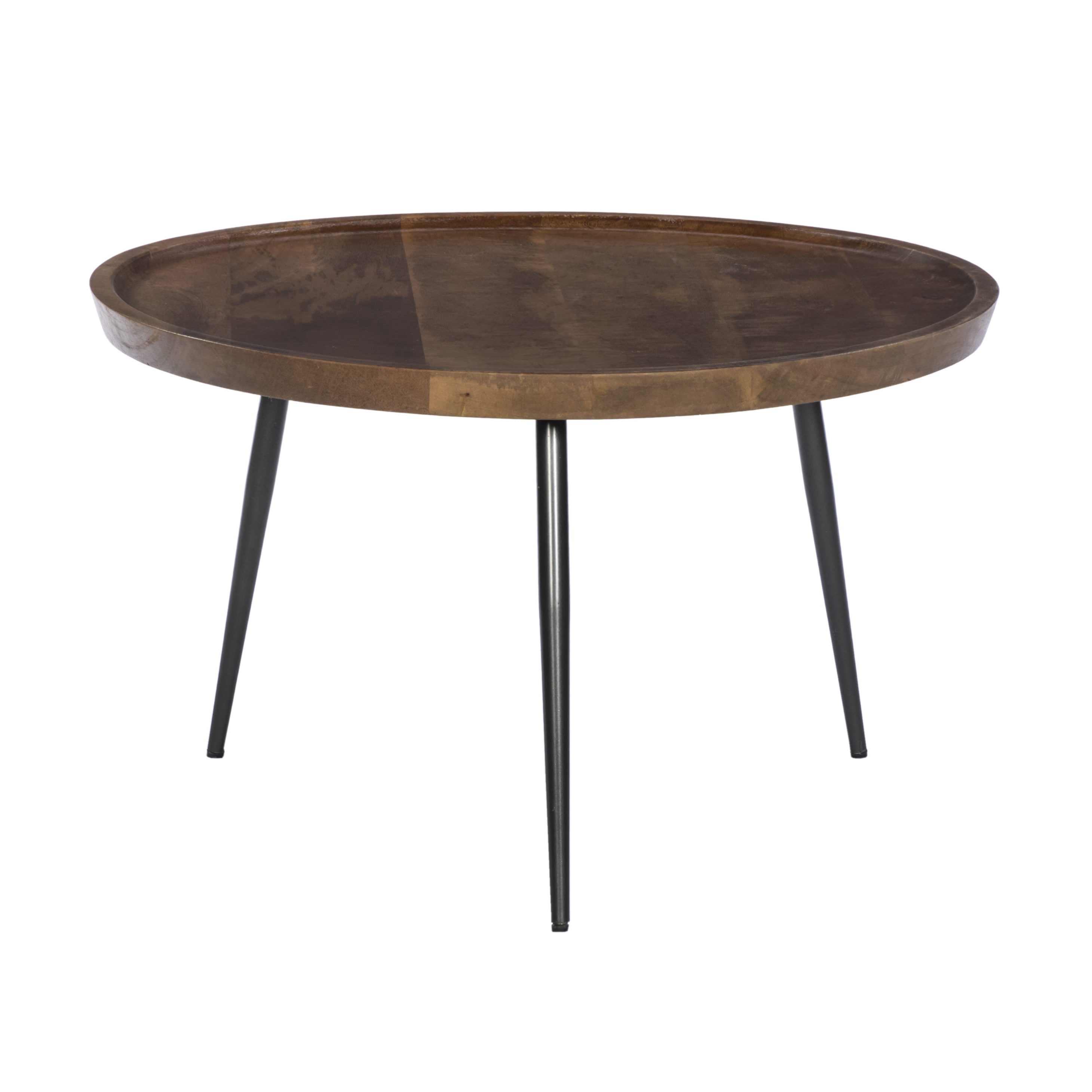Lounge Table Round Pencil Leg 87 Mango