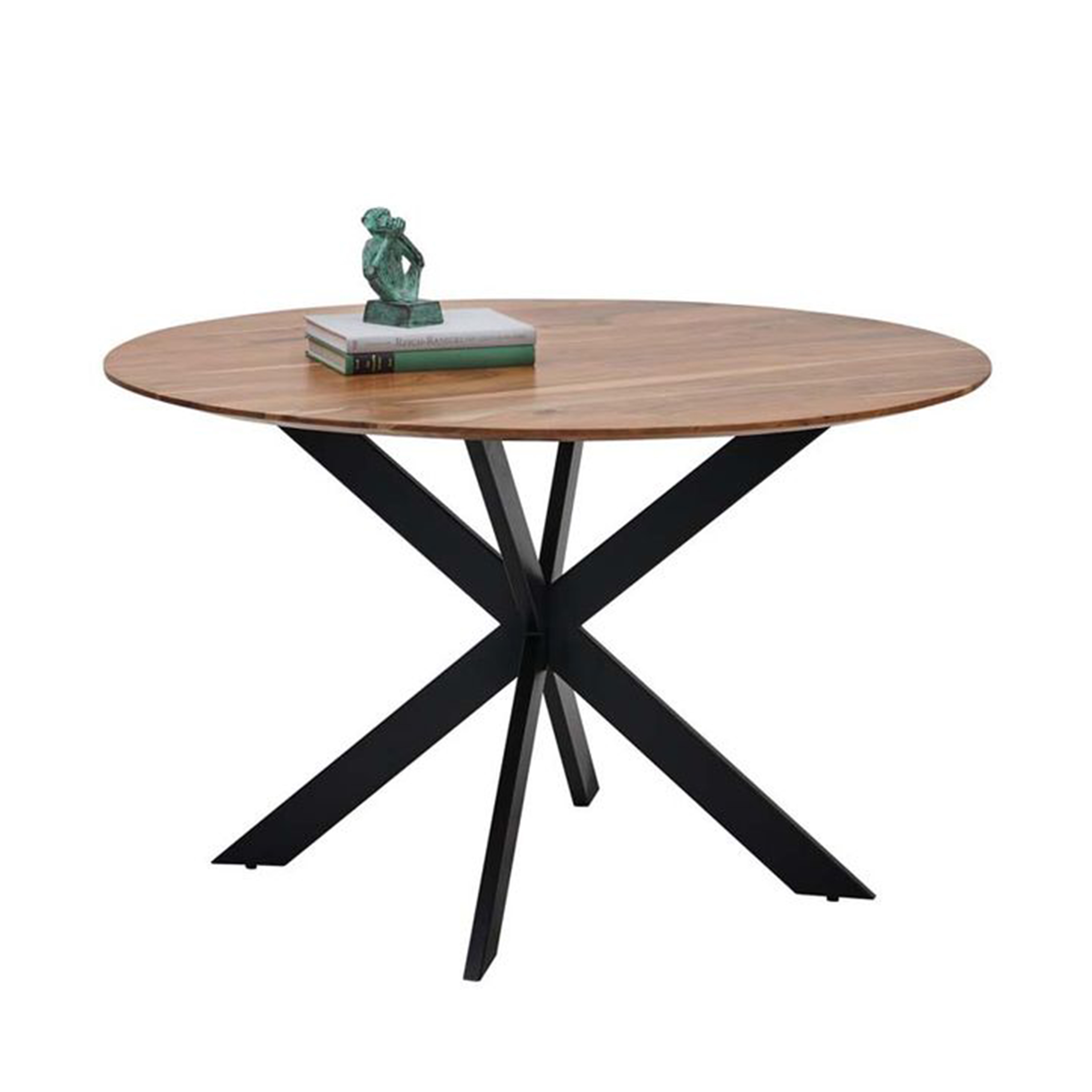 Dining Table Round Swiss Edge 130 Acacia