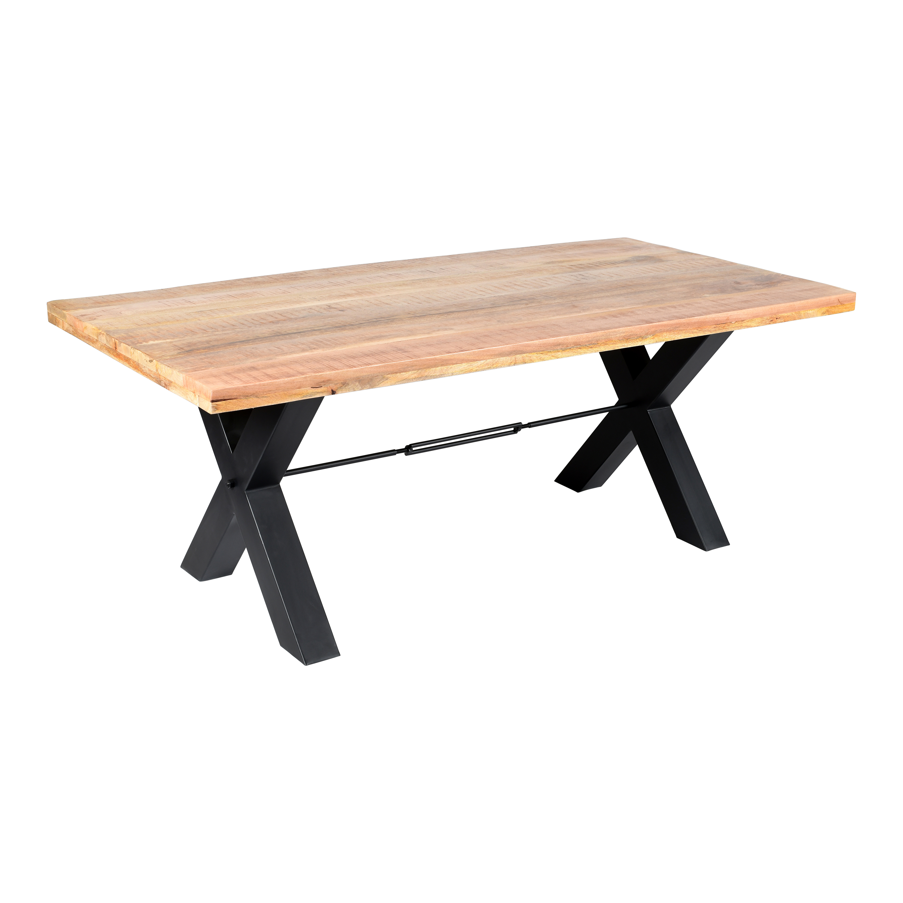 Dining Table Rectangle X Leg 200 Acacia