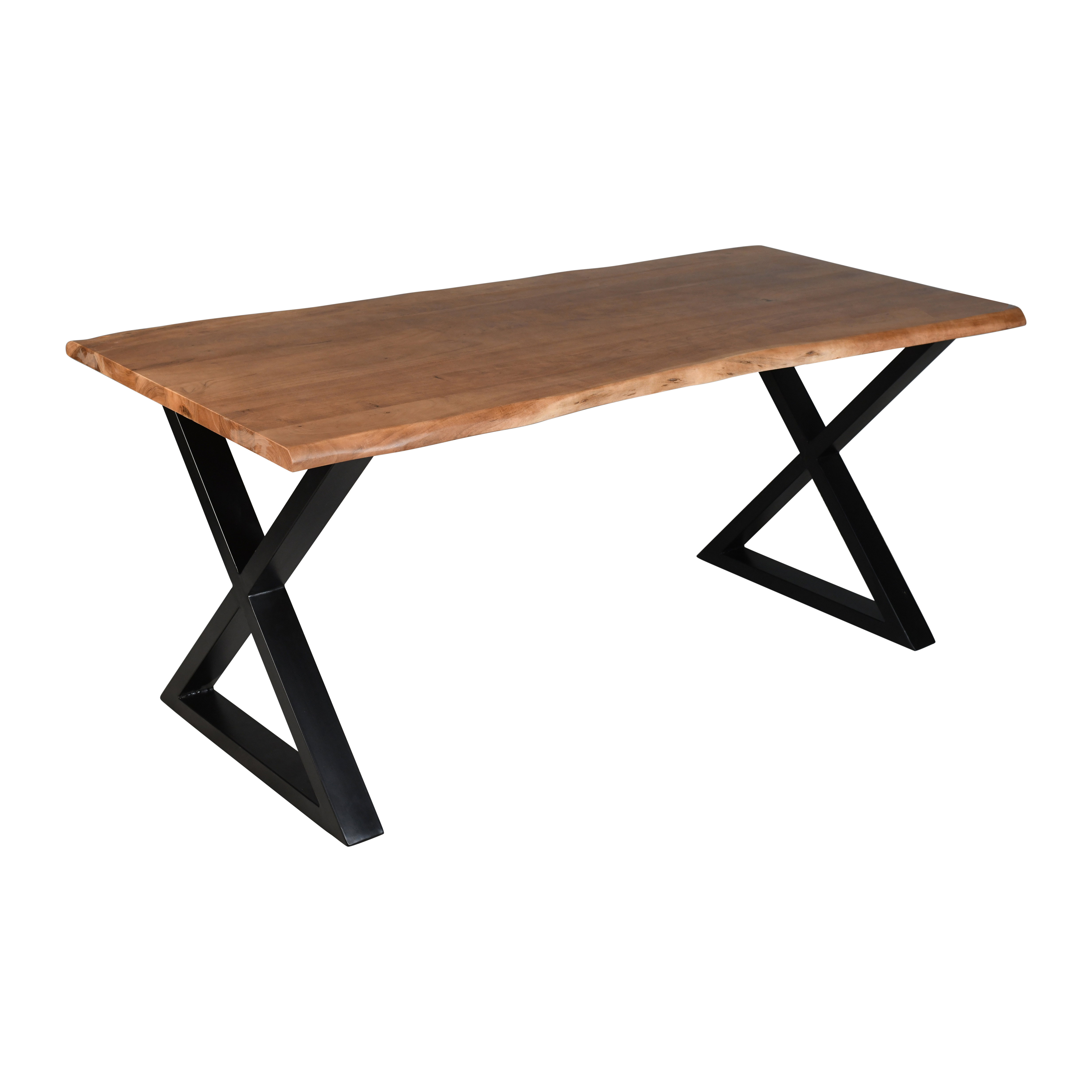 Dining Table Rectangle Live Edge 180 Acacia