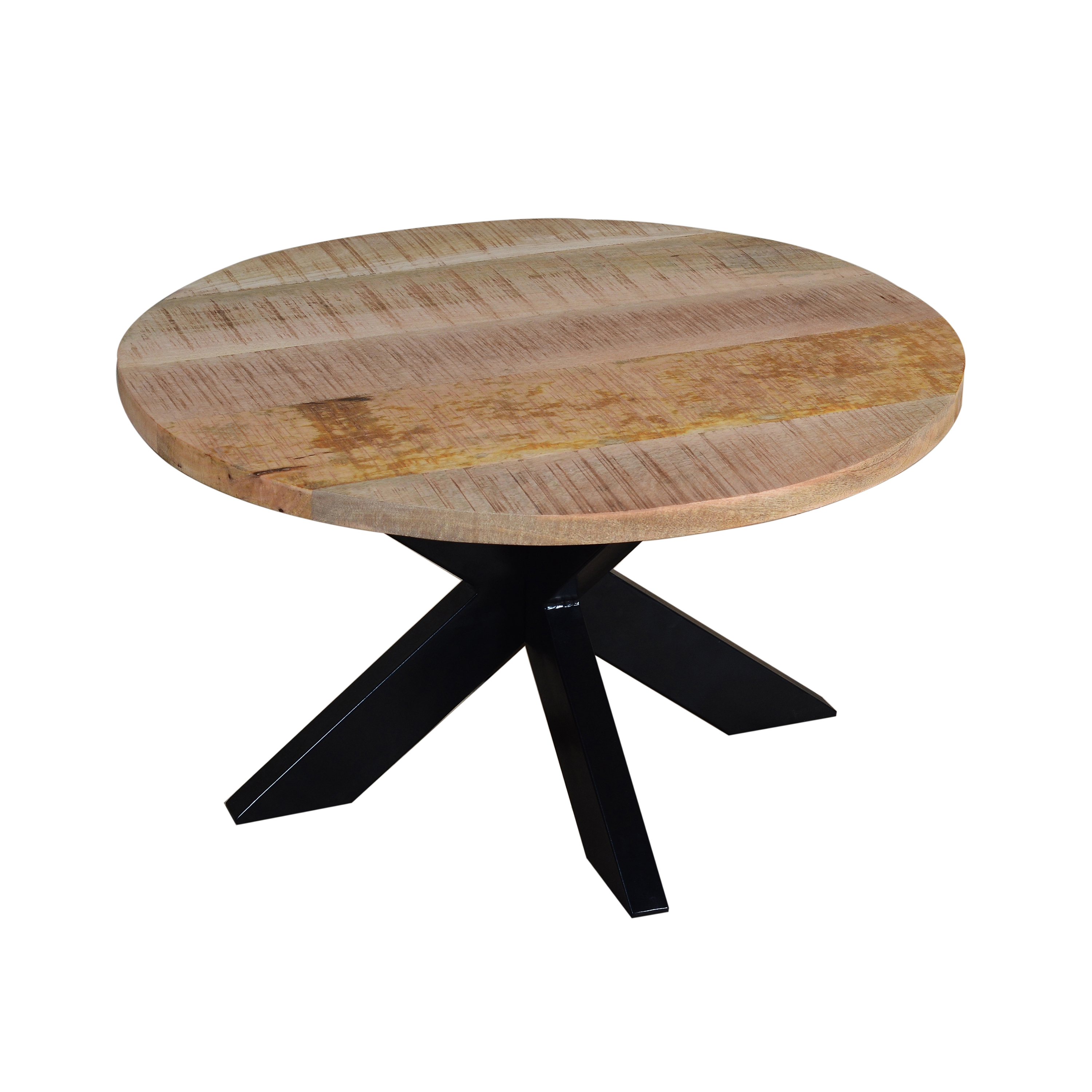 Coffee Table Round Spider Leg 80 Mango