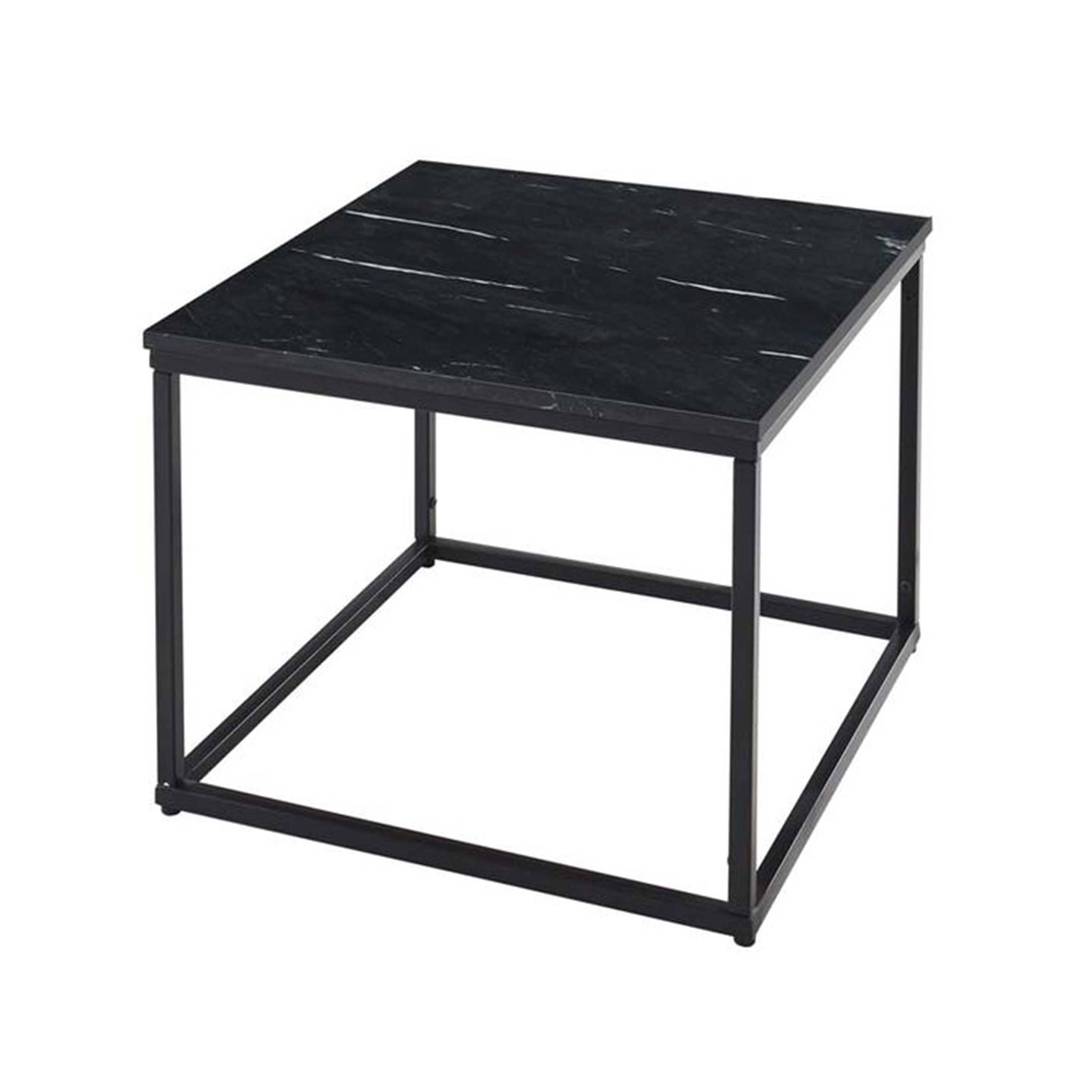 Coffee Table Square 60 Black Marble