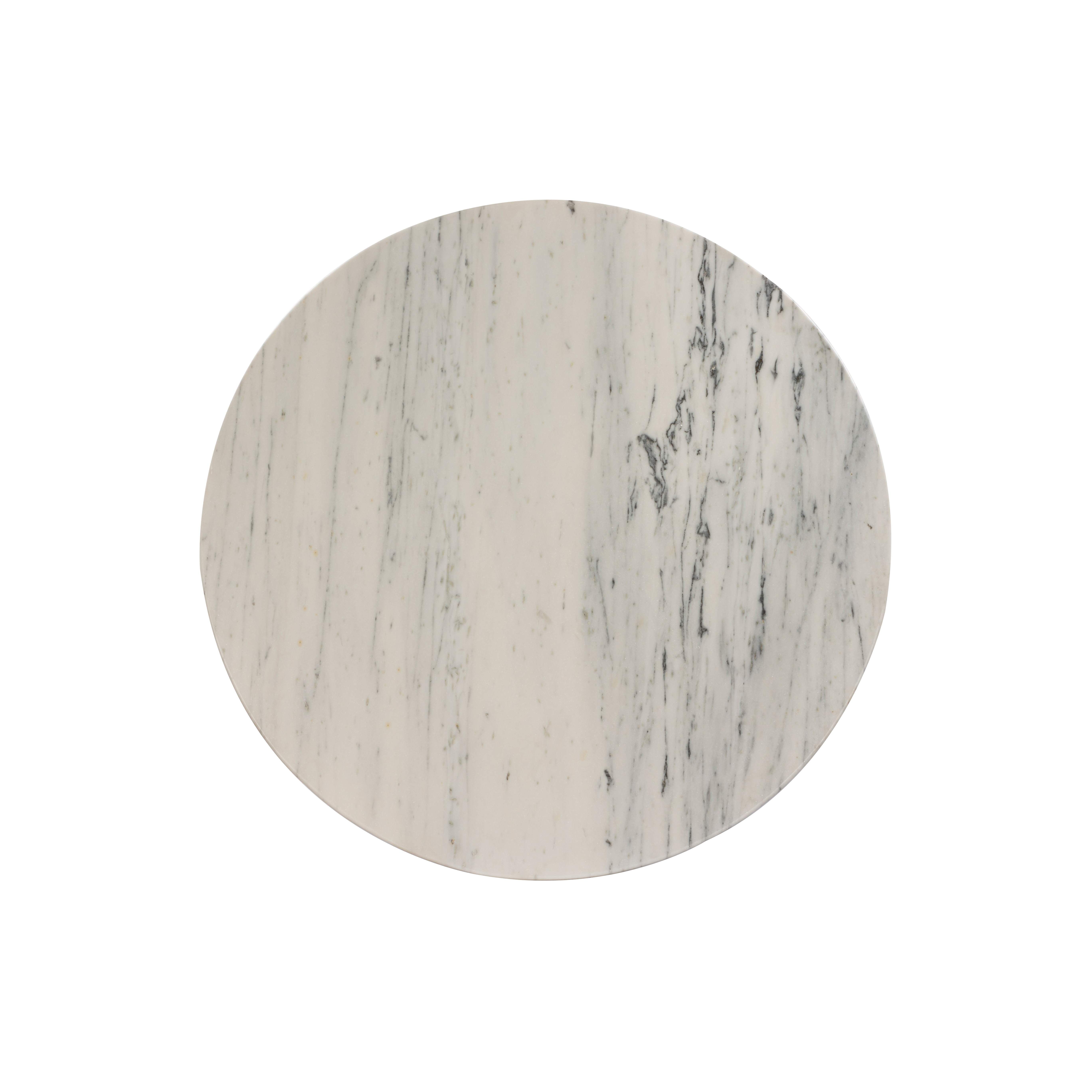 Dining Table Round With Wooden Base 130 Marble