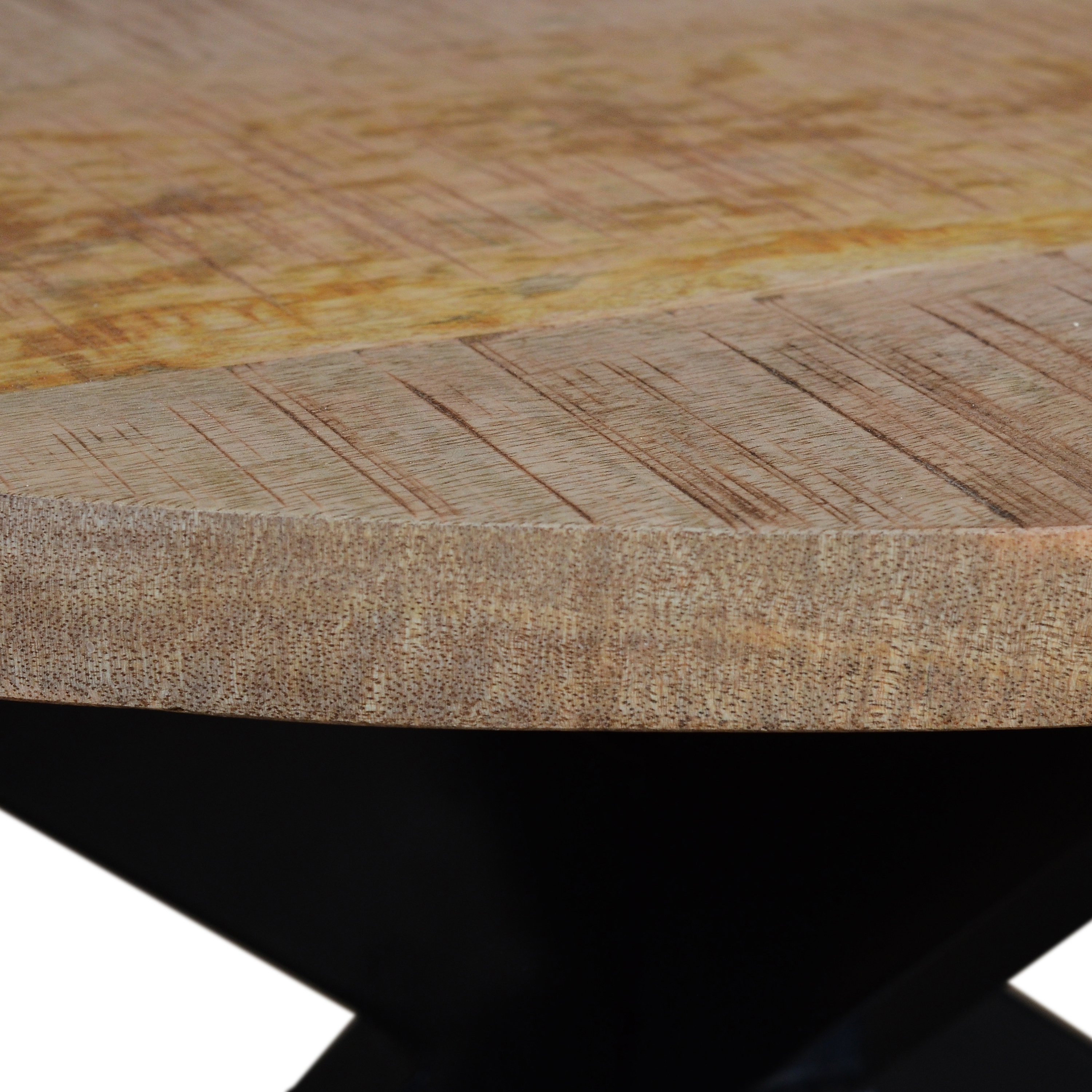 Coffee Table Round Spider Leg 80 Mango