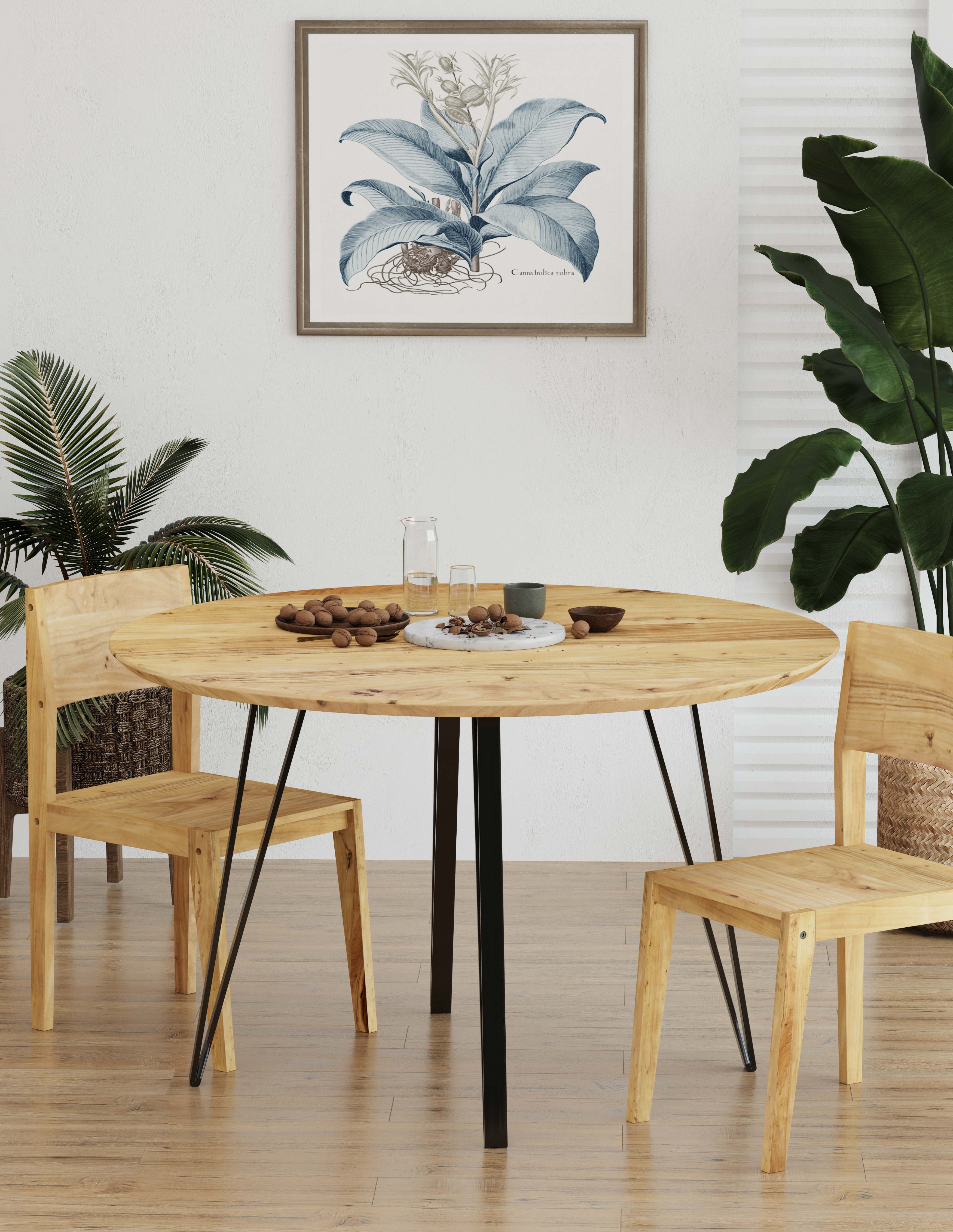 Minimalist Charm and Mid-Century Modernity