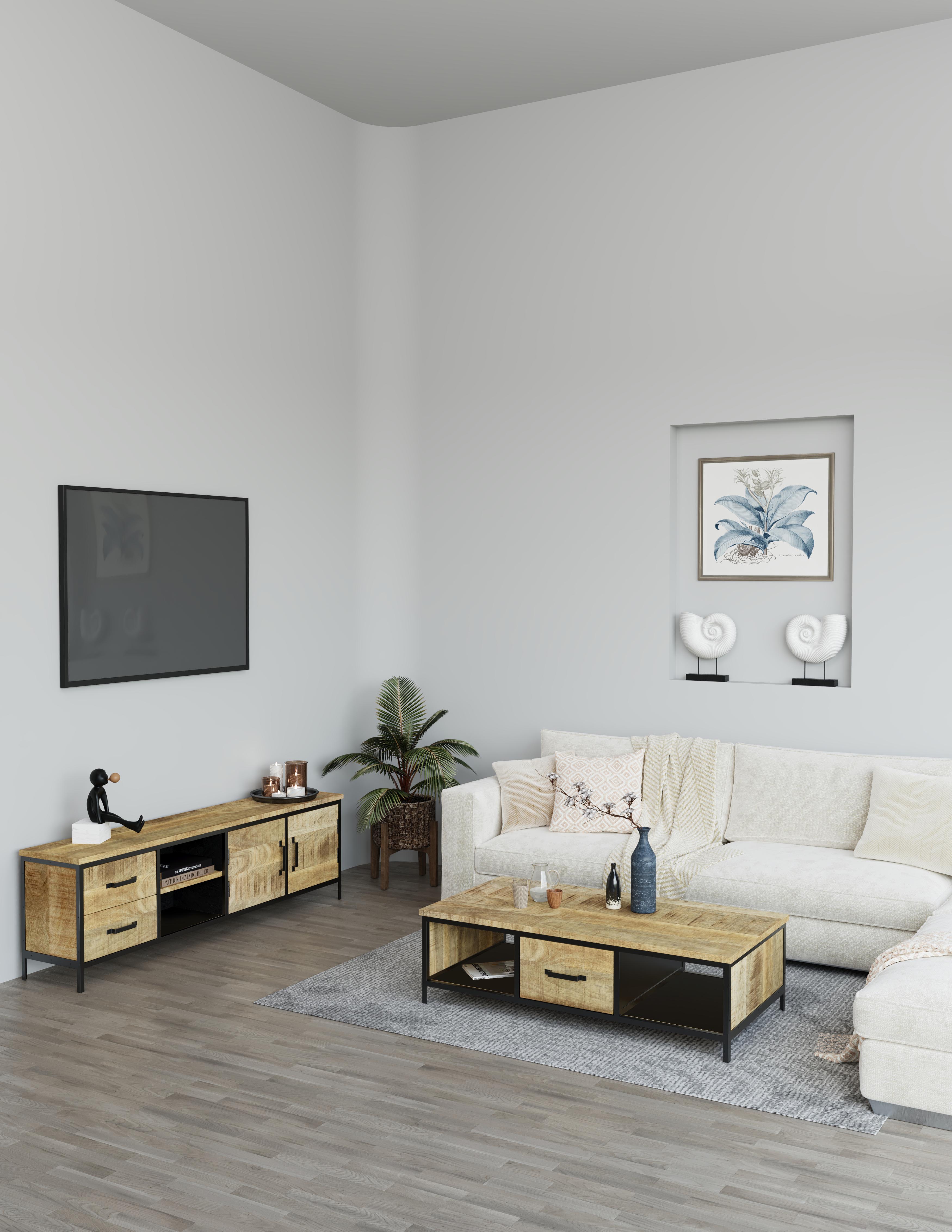 Industrial Cohesion in Natural Mango Wood