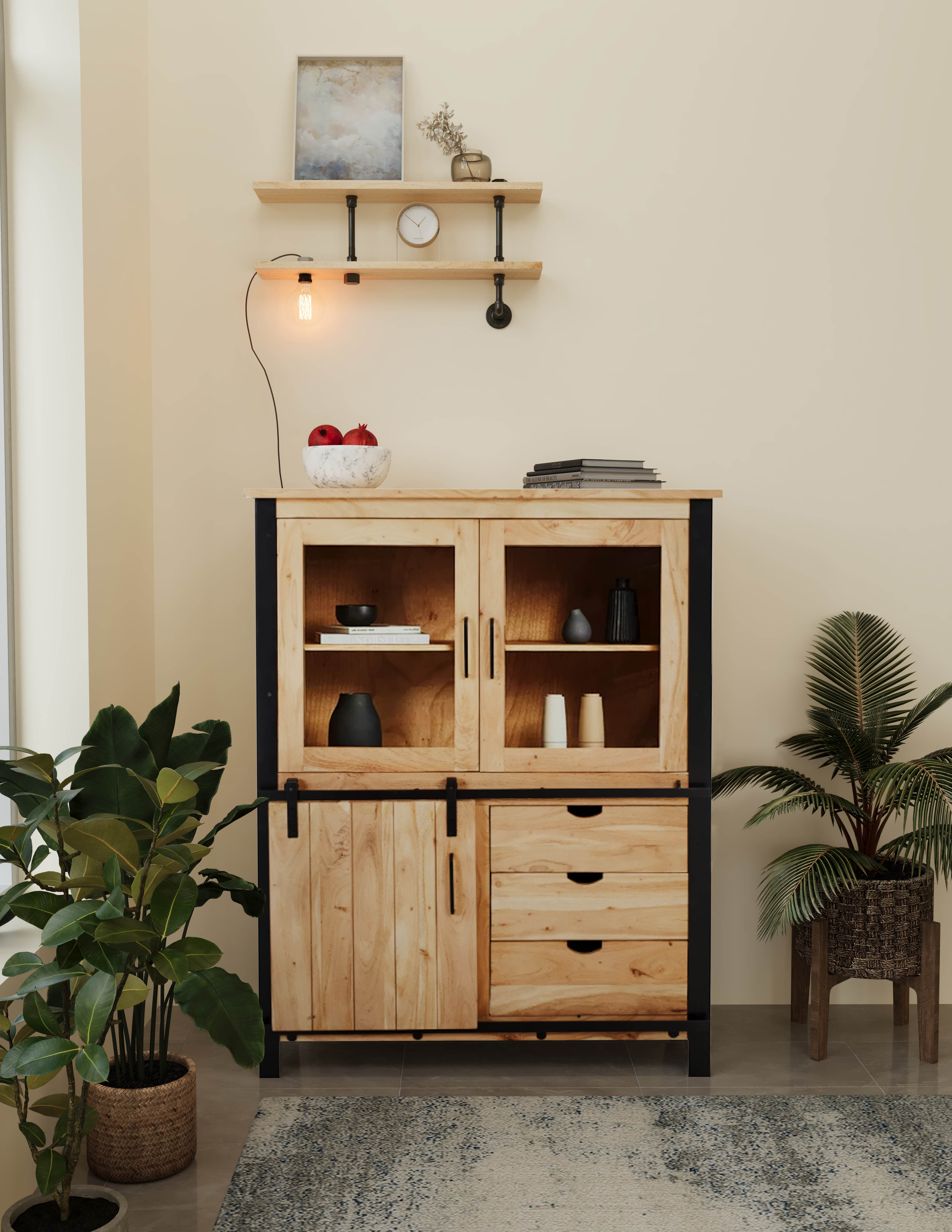 Modern Industrial Utility and Natural Craftsmanship