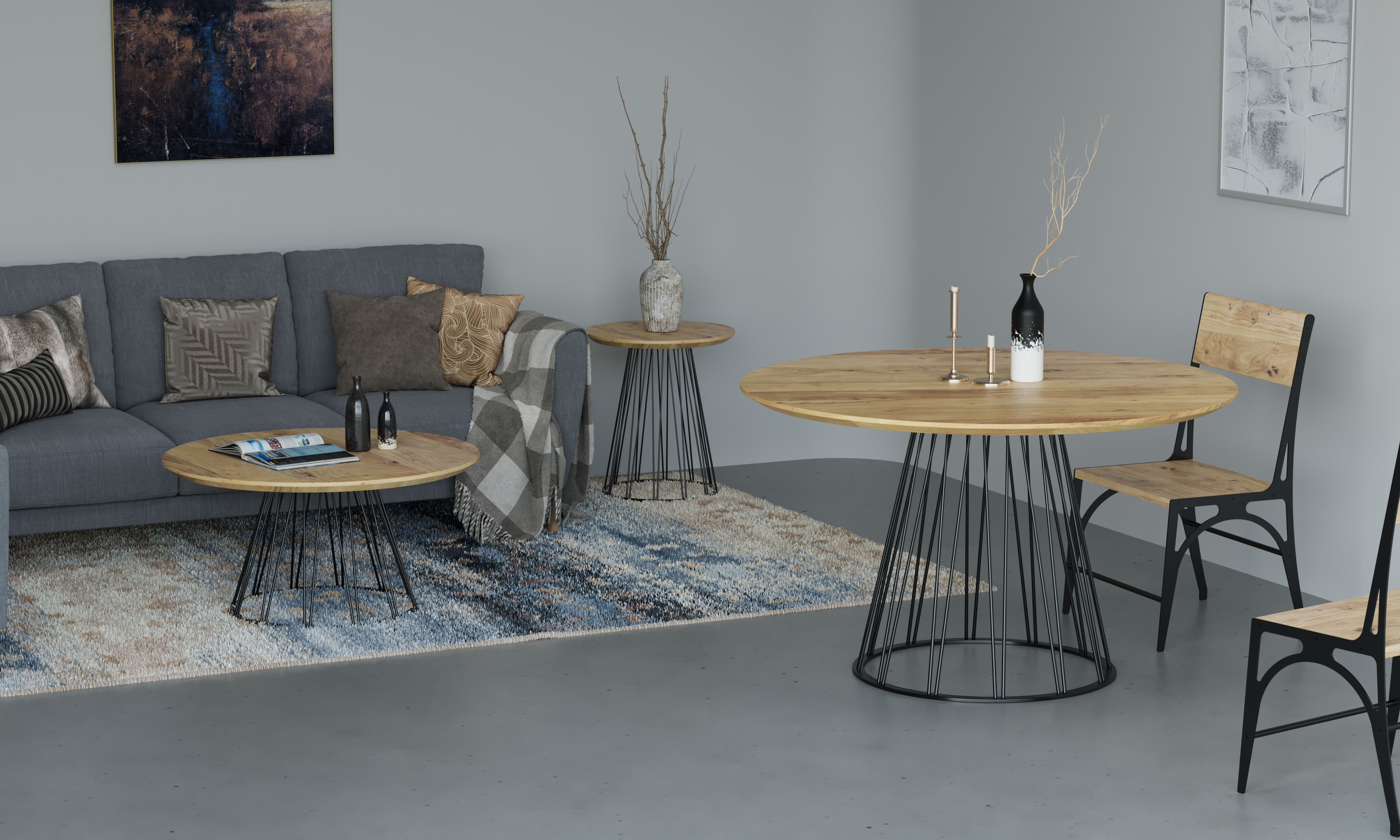 Linear Precision and Organic Warmth in a Cohesive Set