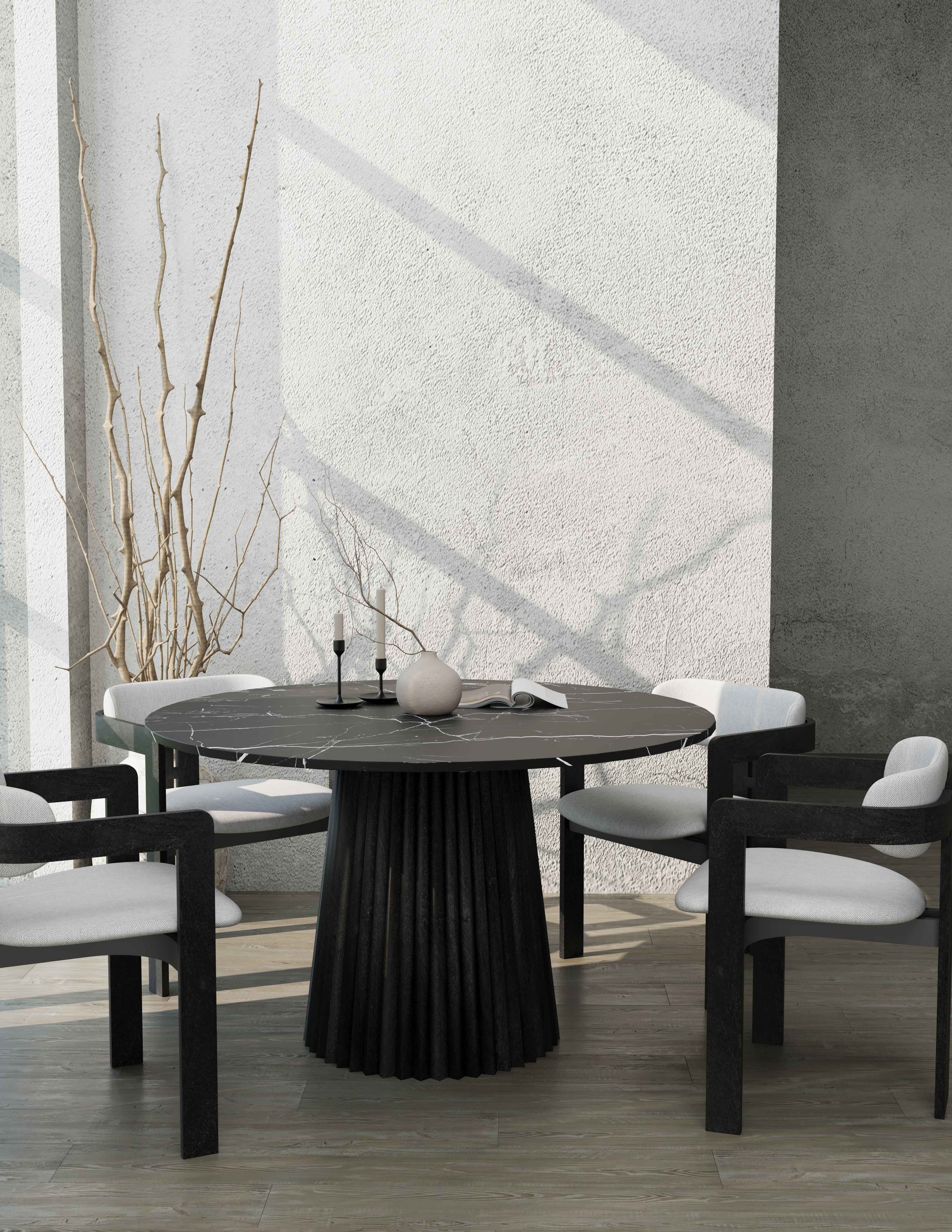 Monochrome Majesty and Sculptural Textures